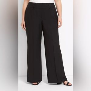 Black, Lane Bryant Wide Leg Pant